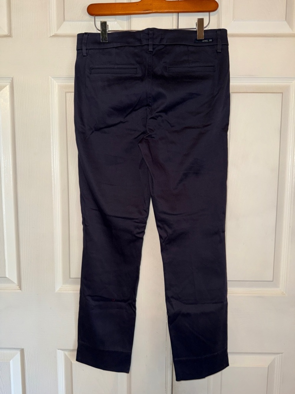 NWT Level 99 Dark Blue Francis Straight Leg Pants - Picture 5 of 8
